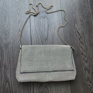 Topshop glitter crossbody bag